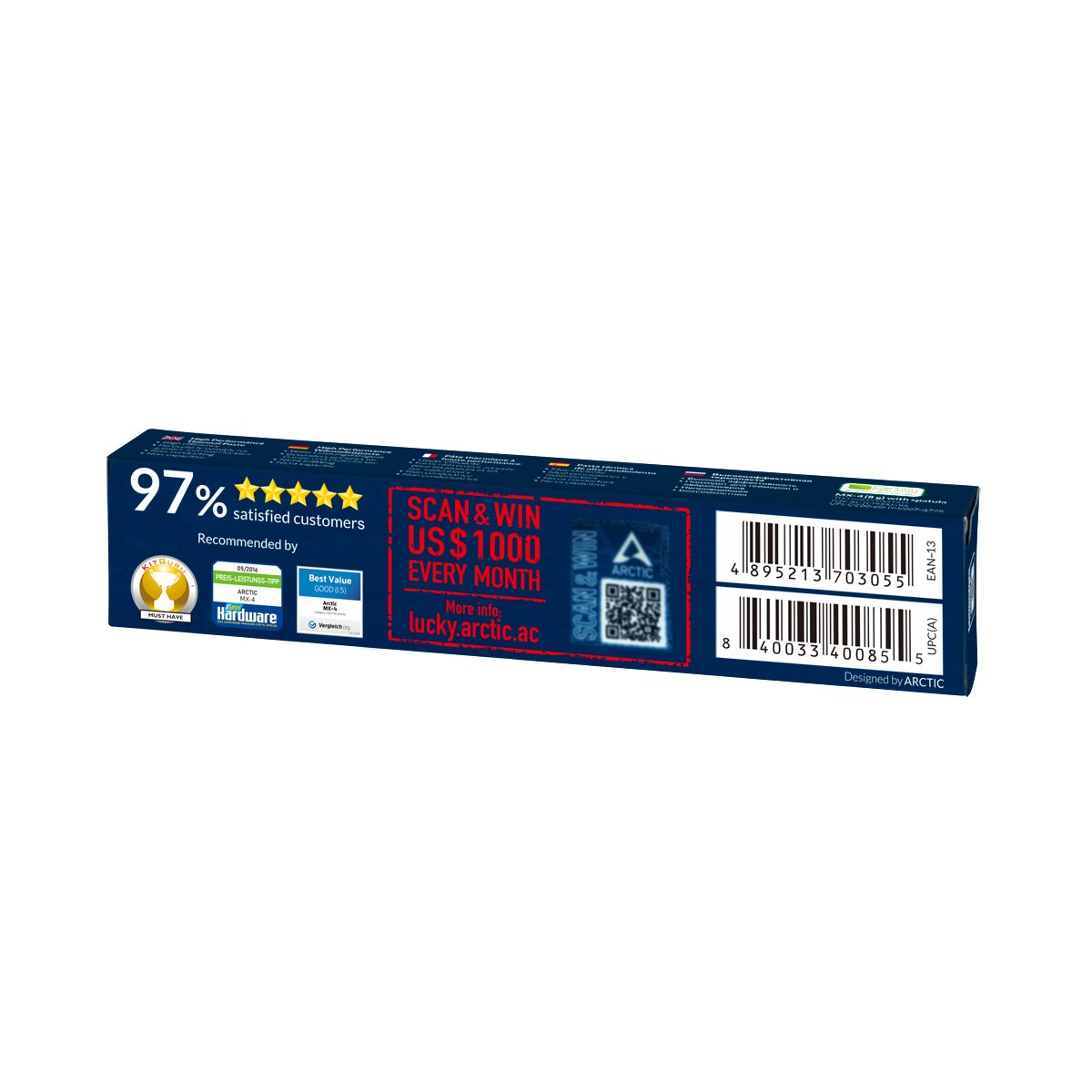 Pasta Térmica Arctic Mx-4 8g Con Espátula