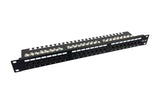 Cat5e 1u 24 Port Patch Panel  U/Utp Lsa