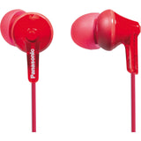 Auriculares Intrauditivos Panasonic Rp-Hje125 Jack 3.5 Rojos