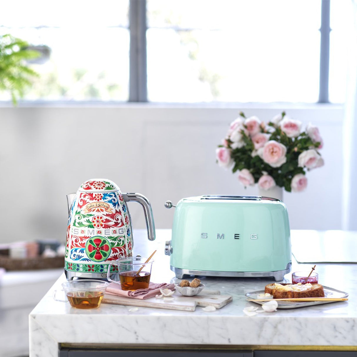 EAN 8017709189051 - Smeg TSF01PGEU tostadora 6 2 rebanada(s) 950 W Verde imagen 7