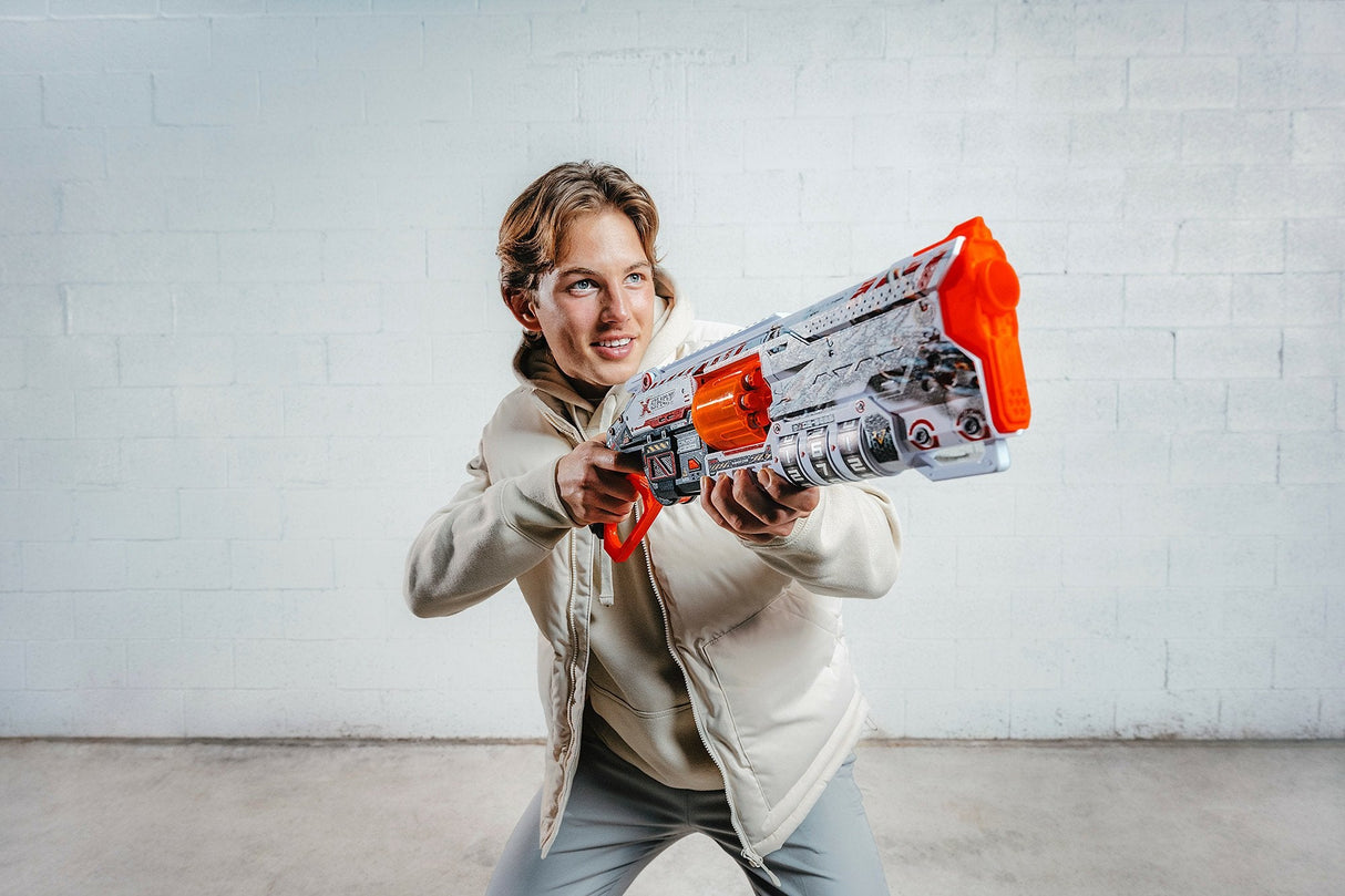 Zuru X-Shot Skins Lock Blaster Con Dardos, Dart Blaster 36606