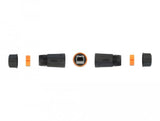 Delock Cableverbinder Rj45 Buchse Zu Rj45 Buchse Cat.6a Wasserfest
