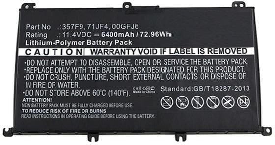EAN 5706998636973 - CoreParts MBXDE-BA0053 refacción para laptop Batería imagen 3