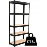 EAN 5902838469880 - Topeshop REGAŁ P9030 CZARNY soporte para almacenar herramientas de jardín Independiente Acero galvanizado imagen 2