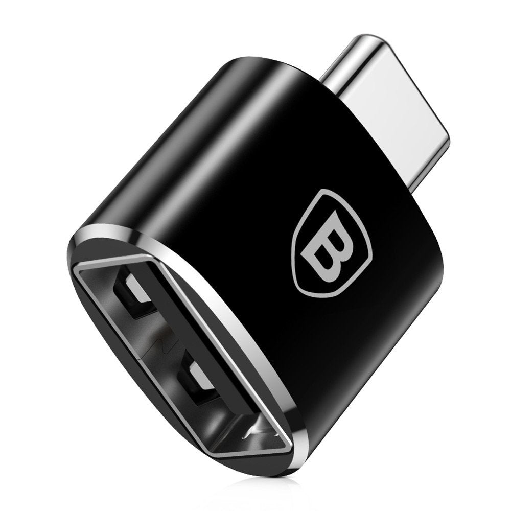 EAN 6953156263512 - Baseus CATOTG-01 cambiador de género para cable Negro imagen 1