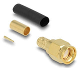 Delock Sma Macho Am Crimpen Lmr200 Con Passendem Schrumpfschlauch