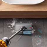 EAN 5025155131992 - Dyson V12 Submarine Aspiradora escoba 3 en 1 Batería Seca y húmeda HEPA Sin bolsa 0,35 L Níquel, Amarillo imagen 5