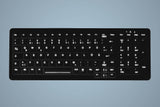 Teclado Alemán Active Key Ak-C7000 Usb Qwertz Negro