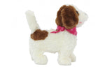 Jamara Peluche Perro Lucky Rc Blanco Marrón 27mhz