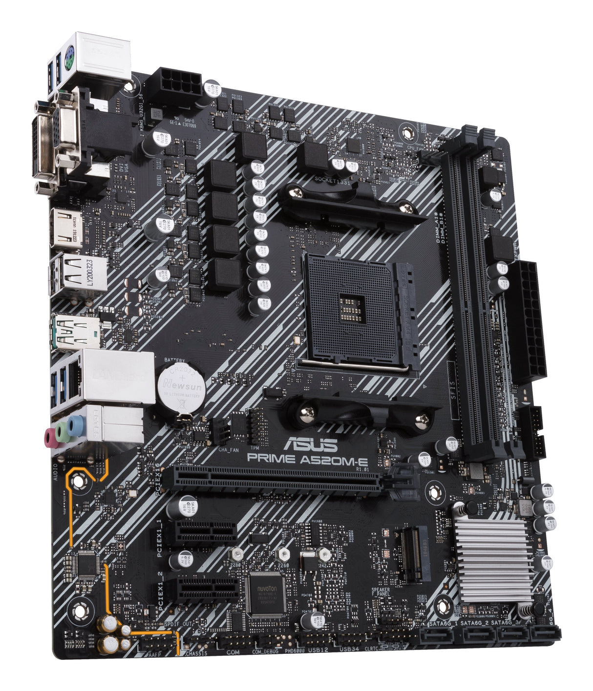 Asus Prime A520m-E/Csm Amd A520 Zócalo Am4 Micro Atx