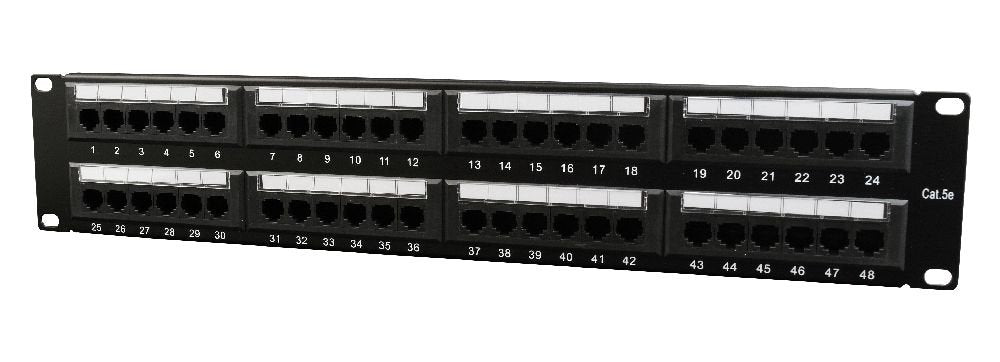 Gembird 19'' Patch Panel 48 Port 2u Cat.5e