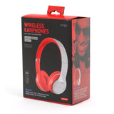 Omega Freestyle Casco Bluetooth Fh0915 Gris/Rojo