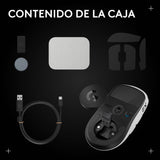 Ratón Logitech G Pro X2 Superstrike  Óptico Inalámbrico 2.4 Ghz Receptor Usb De Logitech Lightspeed