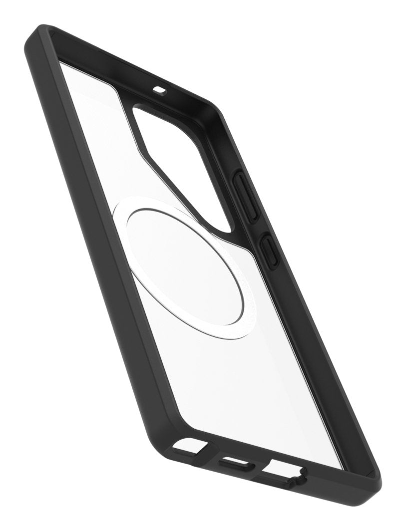 Otterbox React Magnet Qi2 Fr Samsung S25 Ultra. Negro Crystal
