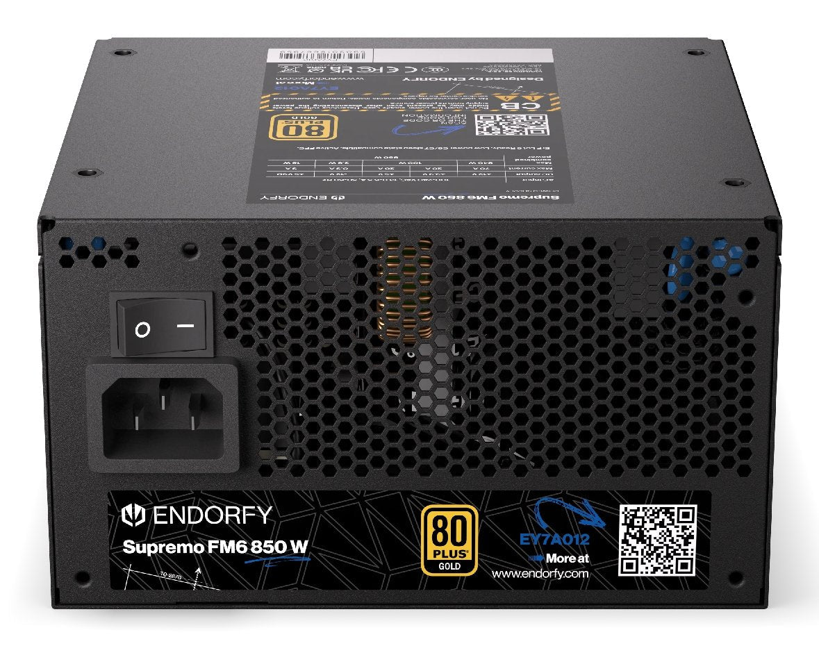Fuente De Alimentacion Atx 850w Endorfy Supremo Fm6 Gold