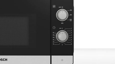 EAN 4242005296712 - Bosch Serie 2 FFL020MS2 microondas Negro, Acero inoxidable Solo microondas Encimera 20 L 800 W imagen 2