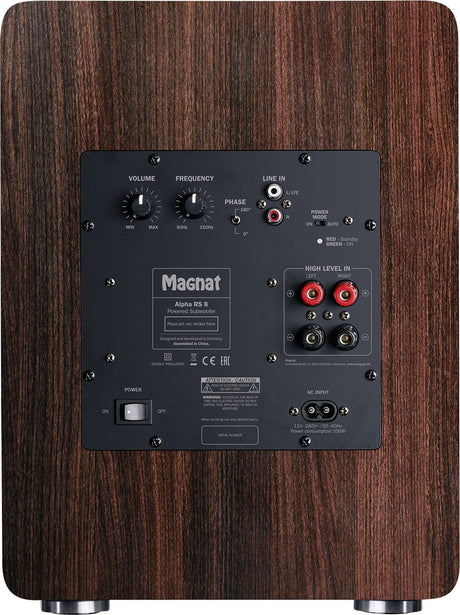 EAN 4018843422503 - Magnat Alpha RS8 Moca Altavoz de subgraves (subwoofer) activo 80 W imagen 3