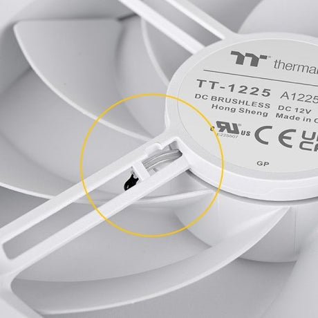 EAN 4711475648753 - Thermaltake TS120 White Carcasa del ordenador Ventilador 12 cm Blanco imagen 5