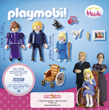 Playmobil 70258 Clara Con Su Padre Y Miss Rottenmeier