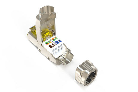EAN 4016032499381 - Digitus DN-93838 conector RJ-45 Plata, Amarillo imagen 3