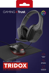 Auriculares Trust Gxt 790 Alámbrico Diadema Juego Negro