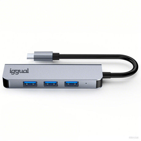 EAN 8435364319239 - iggual IGG319239 hub de interfaz USB 3.2 Gen 1 (3.1 Gen 1) Type-C 5000 Mbit/s Plata imagen 18