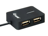 Equip Hub Usb 2.0 Life 4 Puertos Mini Hub Travel Negro 128952