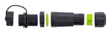 Adaptador Usb-C, Corto, Ip68, 2 Tomas Usb-C, Blindado, Inline