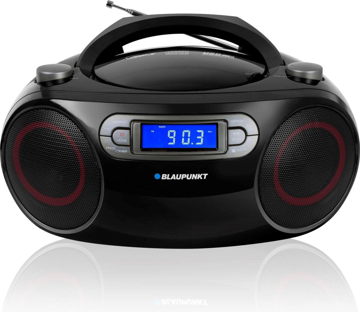 Radio Blaupunkt Bb18bk Reproductor De Cd Portátil Negro