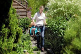 Gardena 8009-20 Carrete De Manguera De Jardín Carrete De Pared Manual Negro, Verde