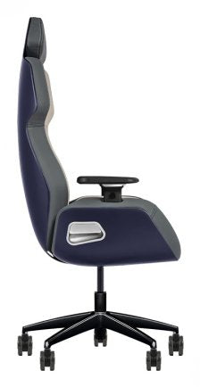 Thermaltake Argent E700 Future Dusk With Slate Gray Crayon Real Leather Chair
