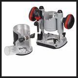 Fresadora Y Bordeadora Inalámbrica Einhell Tp-Ro 18 Set Li Bl - Solo Rojo, Sin Batería Ni Cargador