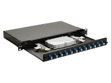 Equip Lwl-Spleisskamen 12-Port Lc-Duplex Os2 1u Komplett Sw