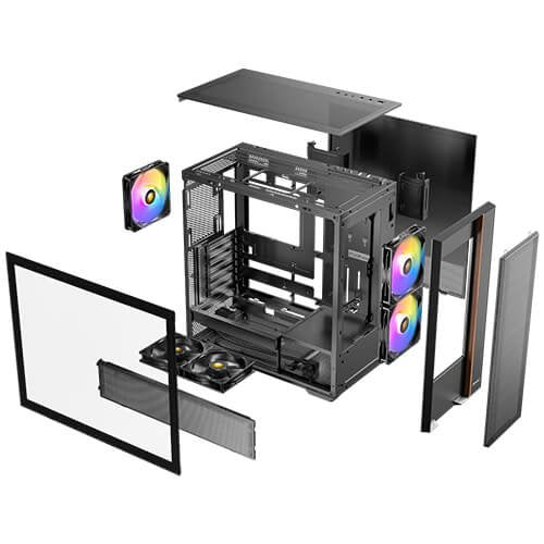 EAN 761345102414 - Antec FLUX REAR Midi Tower Negro imagen 20