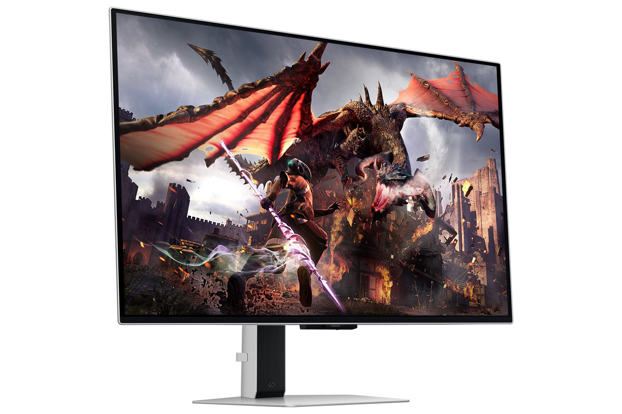 Monitor Gaming Samsung Odyssey Oled G8 S32dg802su 32' 4k 0.03ms 240hz Oled Regulable En Altura Gris