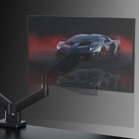 EAN 8716309135443 - Gembird MA-DA2-06 soporte para monitor 81,3 cm (32") Escritorio Negro imagen 12