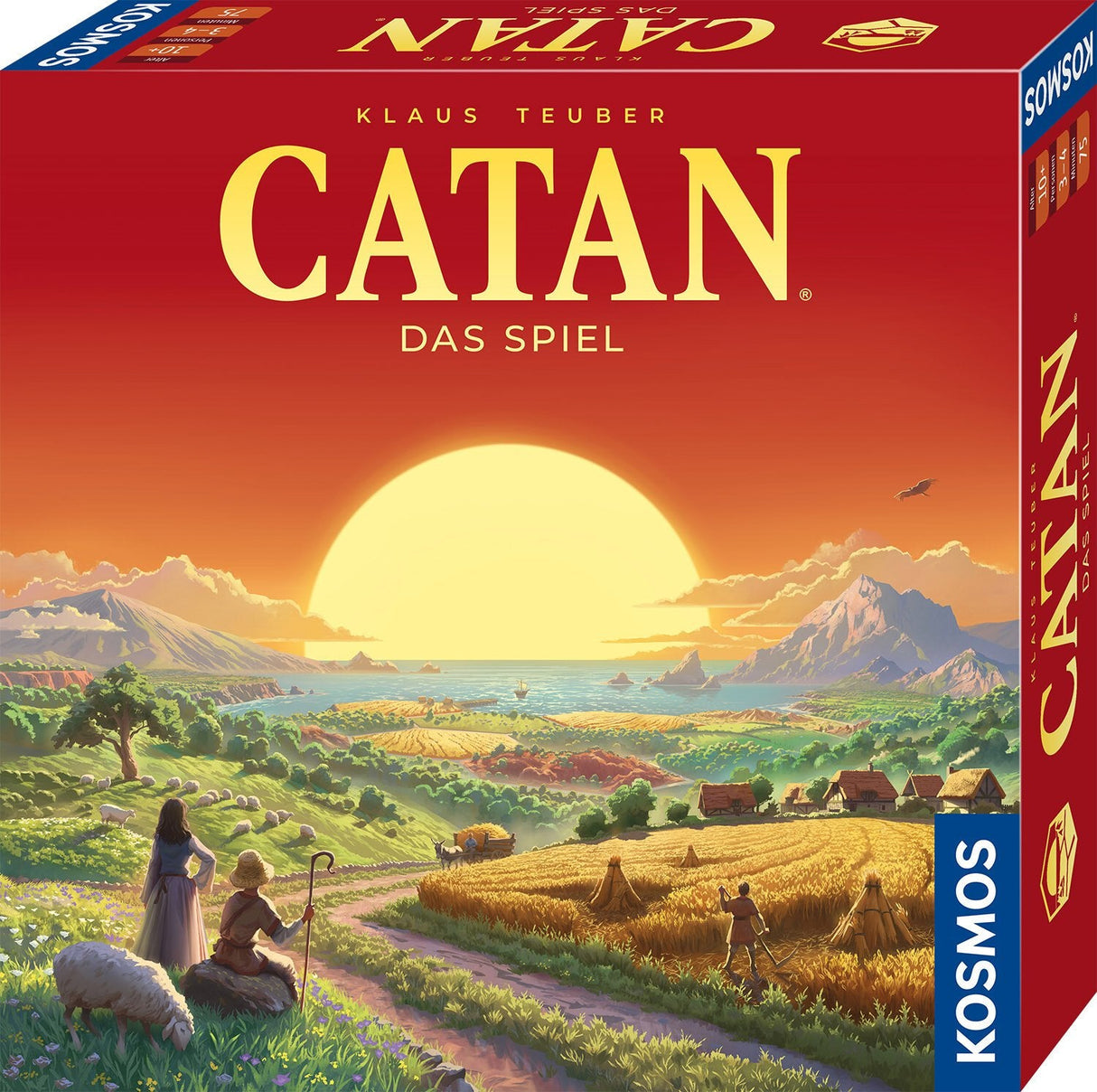 Kosmos Catan - El Juego, El Juego De Broting De 1995, Juego Del Siglo 684655