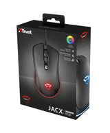 Mouse Optico Trust Gaming Gxt 930 Jacx Rgb 6400dpi  Hasta 8 Botones Programables (2 Para Pulgar) 23575