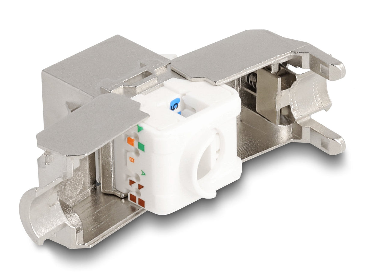 Delock 87856 Módulo Keystone Rj45 Hembra A Lsa Cat.6a Con Led