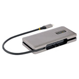 EAN 0065030888073 - StarTech.com HB31CM1A3CB base para portátil y replicador de puertos Alámbrico USB 3.2 Gen 2 (3.1 Gen 2) T imagen 2