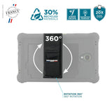 Mobilis Protech Case+Kickmand+360°Handm. F Galaxytab A5 8"