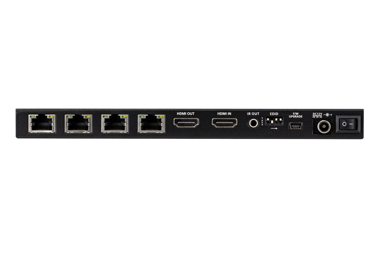 4-Port 4k Hdmi Cat 6 Splitter  With 4 Receivers Kit, With