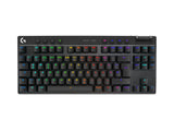 Teclado Alemán Logitech G Pro X Tkl Rf Wireless + Bluetooth Qwertz Negro