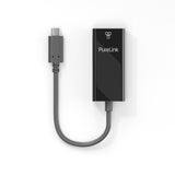 Adaptador Purelink Usb-C A Ethernet - Gigabit 1000mbps - Iseries - Negro - 0,
