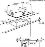 EAN 7332543609338 - Electrolux EGS6426SX Acero inoxidable Integrado Encimera de gas 4 zona(s) imagen 3