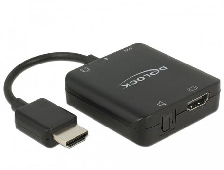 EAN 4043619632763 - DeLOCK 63276 adaptador de cable de vídeo HDMI tipo A (Estándar) Negro imagen 1