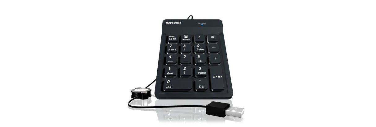 Keysonic  Ack-118 Bk, Teclado Numérico
