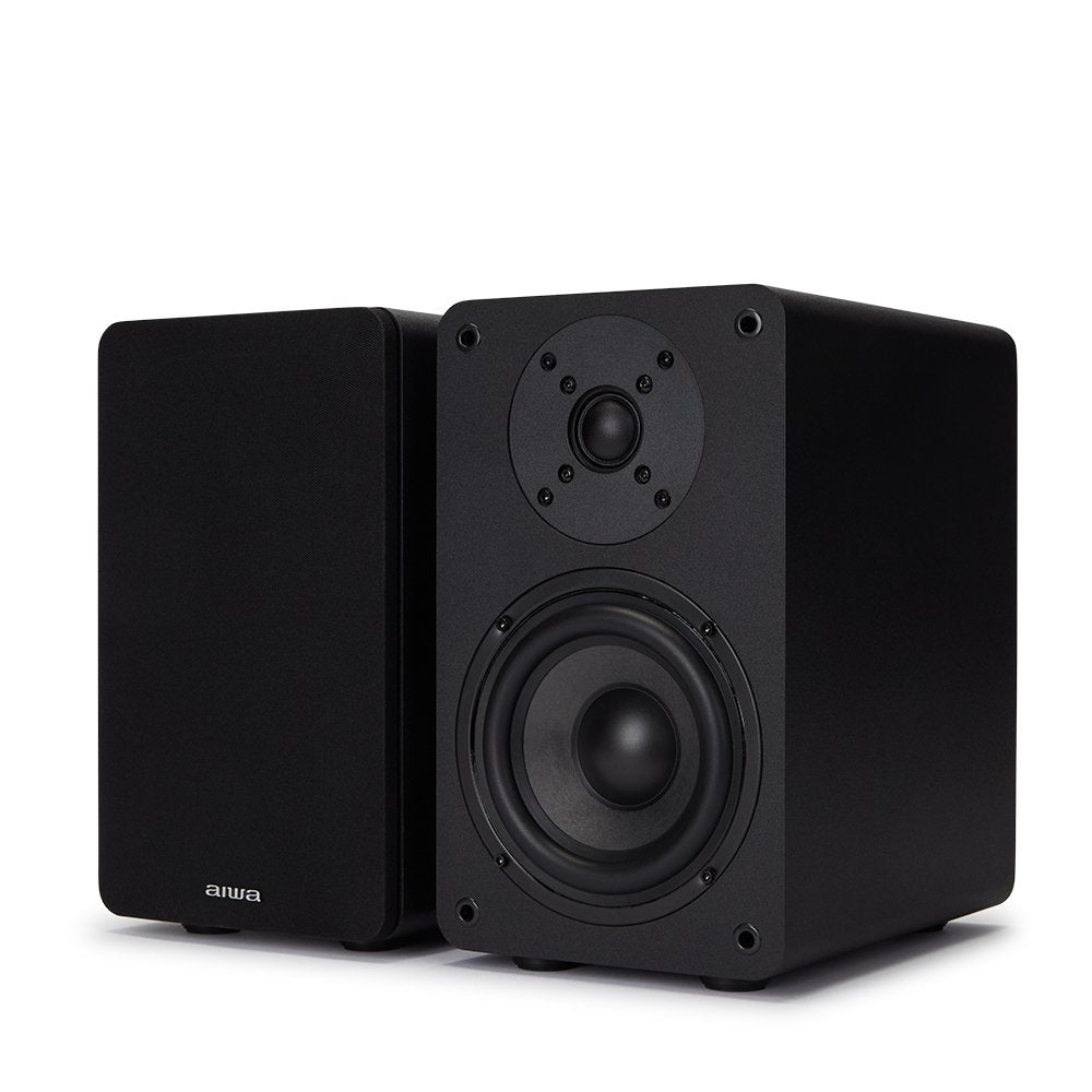 Aiwa Sp-A100 Black Altavoces Hifi Pasivos De Estantería