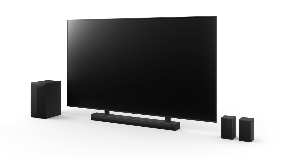 Barra De Sonido Lg S70tr Black   Con Subwoofer Inalámbrico Y Traseros 500w 5.1.1ch