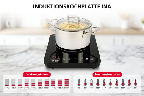 EAN 4011689583056 - Unold Induktionskochplatte Ina 58305 Negro Encimera Con placa de inducción 1 zona(s) imagen 5